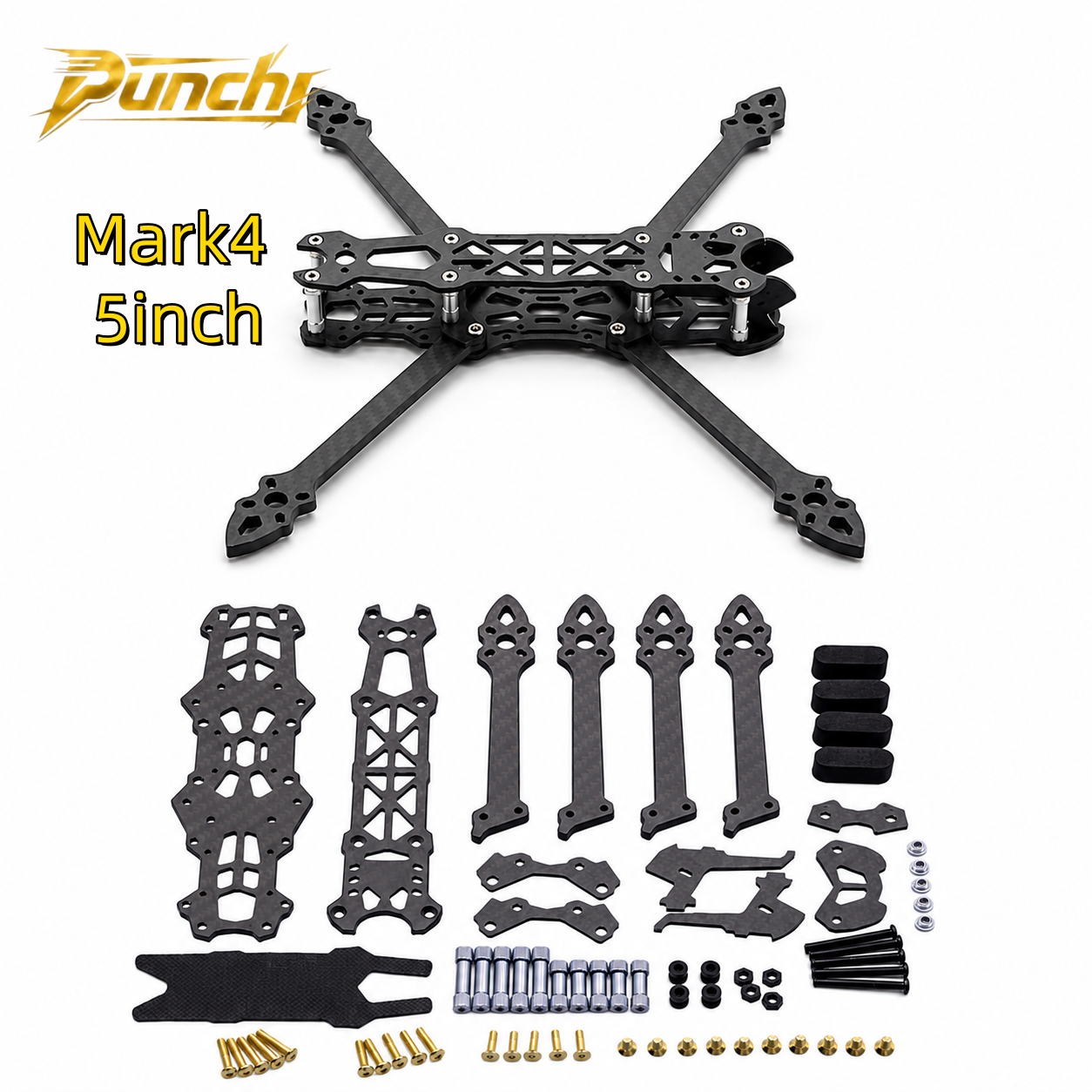 Drone Arm - Mark4 5inch FPV Carbon Fiber Frame