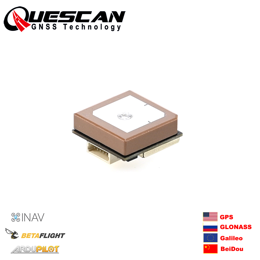 Drone Compass - QUESCAN 18mm AN182 GPS Compass Module