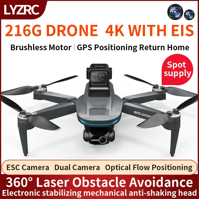 L200 PRO MAX Drone 4K 2-Axis P - Drone Gps Module ulasan dan harga