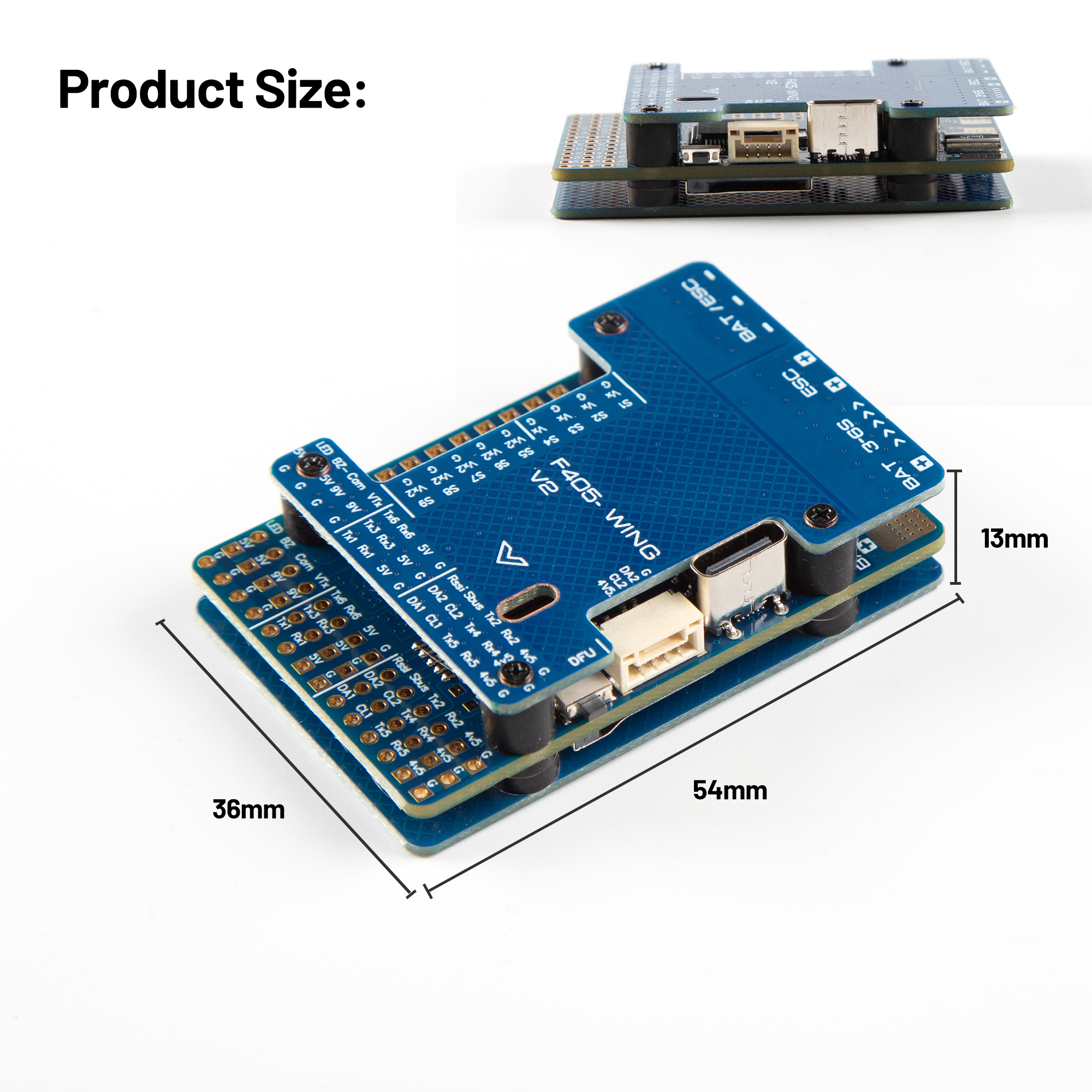 F405 WING V2 FC Flight Control - Drone Flight Controller ulasan dan harga