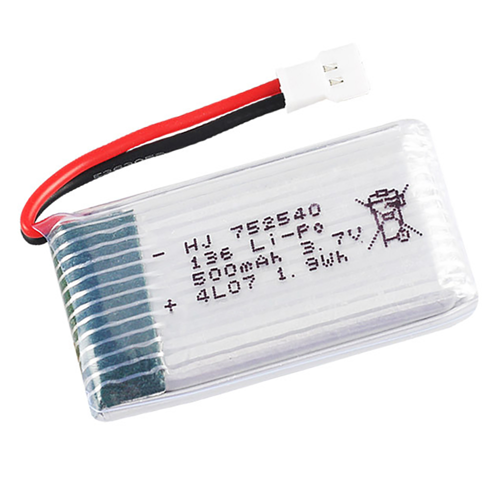 3.7V 500mAh 752540 Lipo Batter - Drone Charger ulasan dan harga