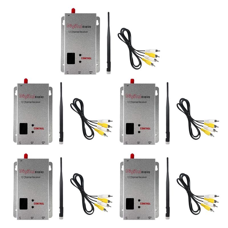 ABWE-5X 1.2G 1.5W FPV VRX Rece - Drone Antenna ulasan dan harga