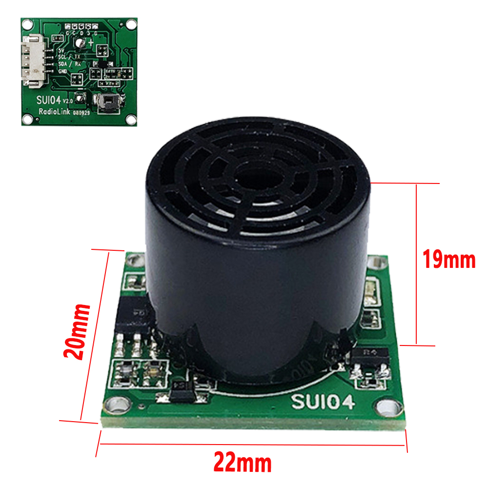 SUI04 Ultrasonic Sensor Sonar  - Drone Frame ulasan dan harga
