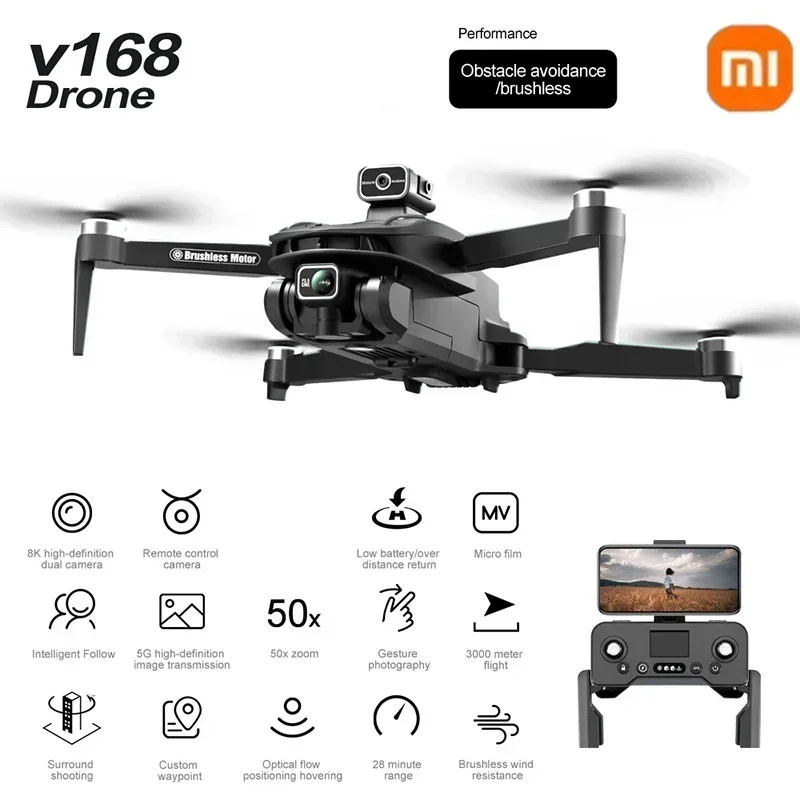 Lenovo V168 GPS Drone Professi - Drone Gps Mount ulasan dan harga