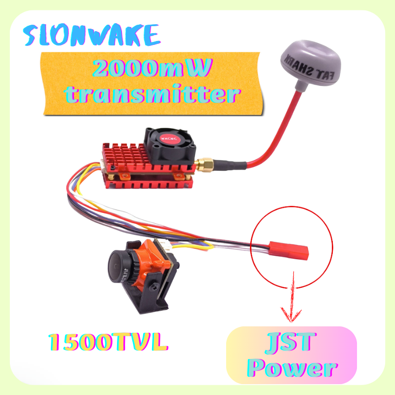 Range 5.8G 2W FPV Wireless Tra - Drone Frame ulasan dan harga
