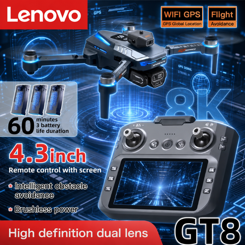 Lenovo GT8 8K Drone Profession - Drone Gps Mount ulasan dan harga
