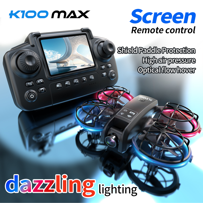 2025 NEW Mini K100 MAX Drone 4 - Drone Gimbal ulasan dan harga