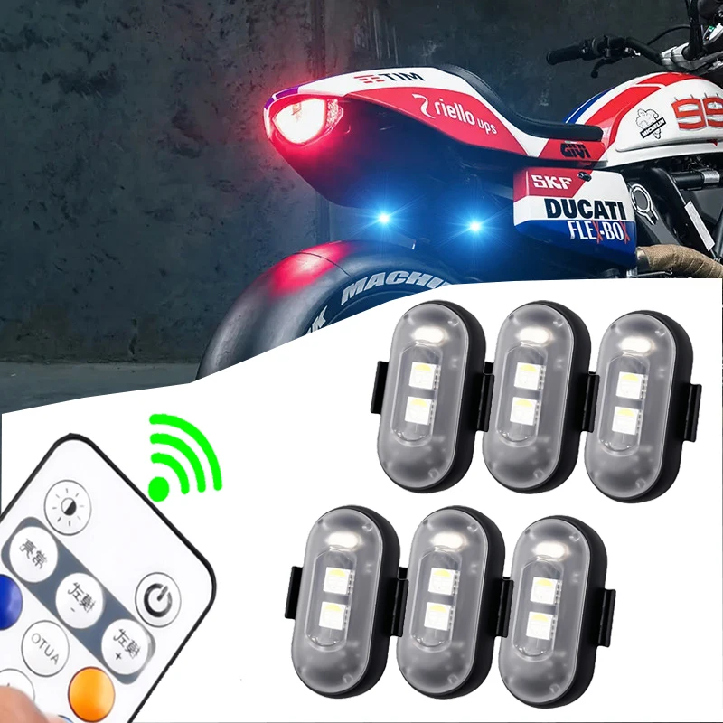 Motorcycle Aircraft Lights RGB - Drone Led Light ulasan dan harga