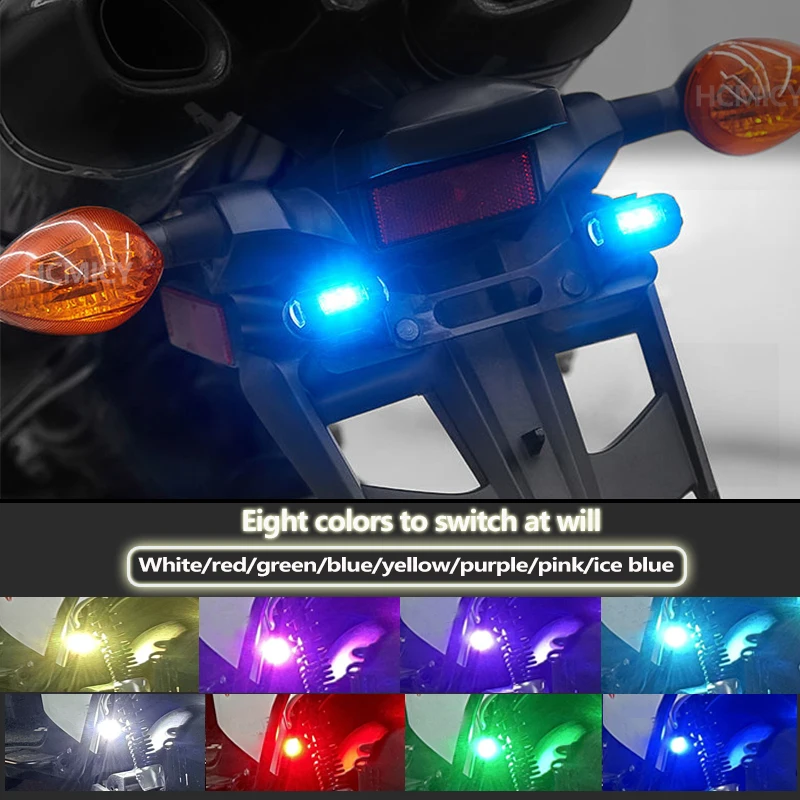 Motorcycle Aircraft Lights RGB - Drone Led Light ulasan dan harga