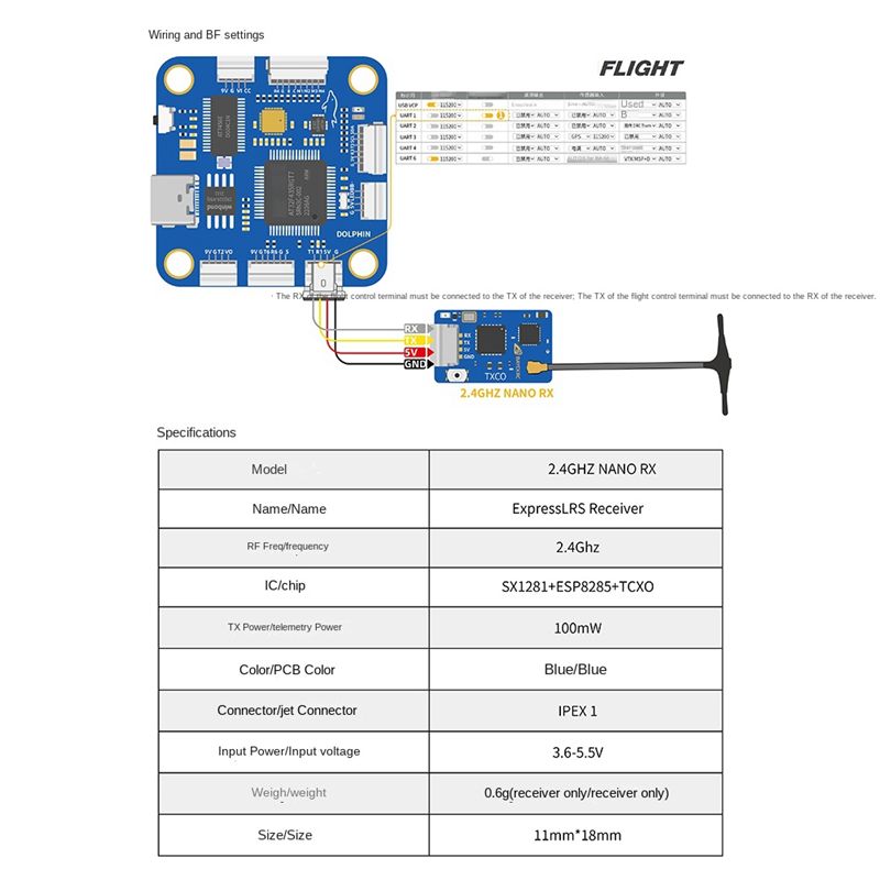 A63T-ELRS RX NANO Expresslrs R - Drone Antenna ulasan dan harga