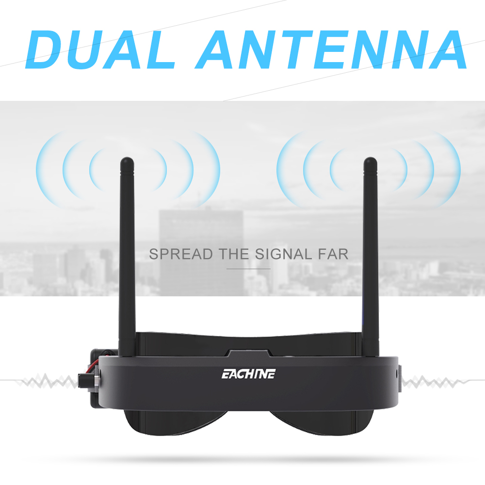 Eachine EV100 720*540 5.8G 72C - Drone Antenna ulasan dan harga