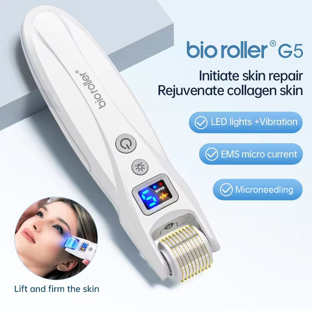 Microneedles Roller Kit Biorol - Drone Led Light ulasan dan harga