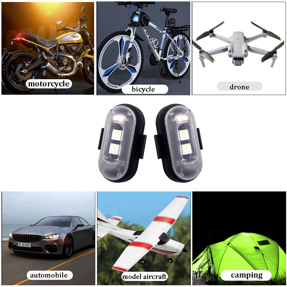 10x 4x 8Colors Wireless LED Dr - Drone Led Light ulasan dan harga