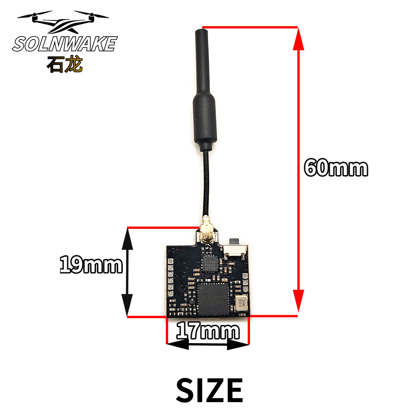 SLONWAKE Nano 5.8G 48CH 200mW  - Drone Frame ulasan dan harga