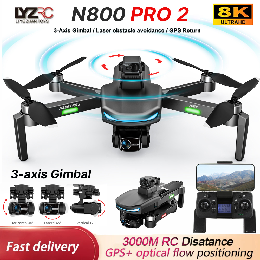 N800 PRO 2 GPS Drone Professio - Drone Gps Mount ulasan dan harga