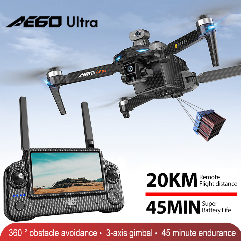 AE60 GPS Drone Professional 8K - Drone Gps Module ulasan dan harga
