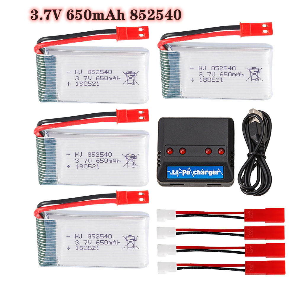 3.7v 650mAh 852540 Lipo Batter - Drone Charger ulasan dan harga
