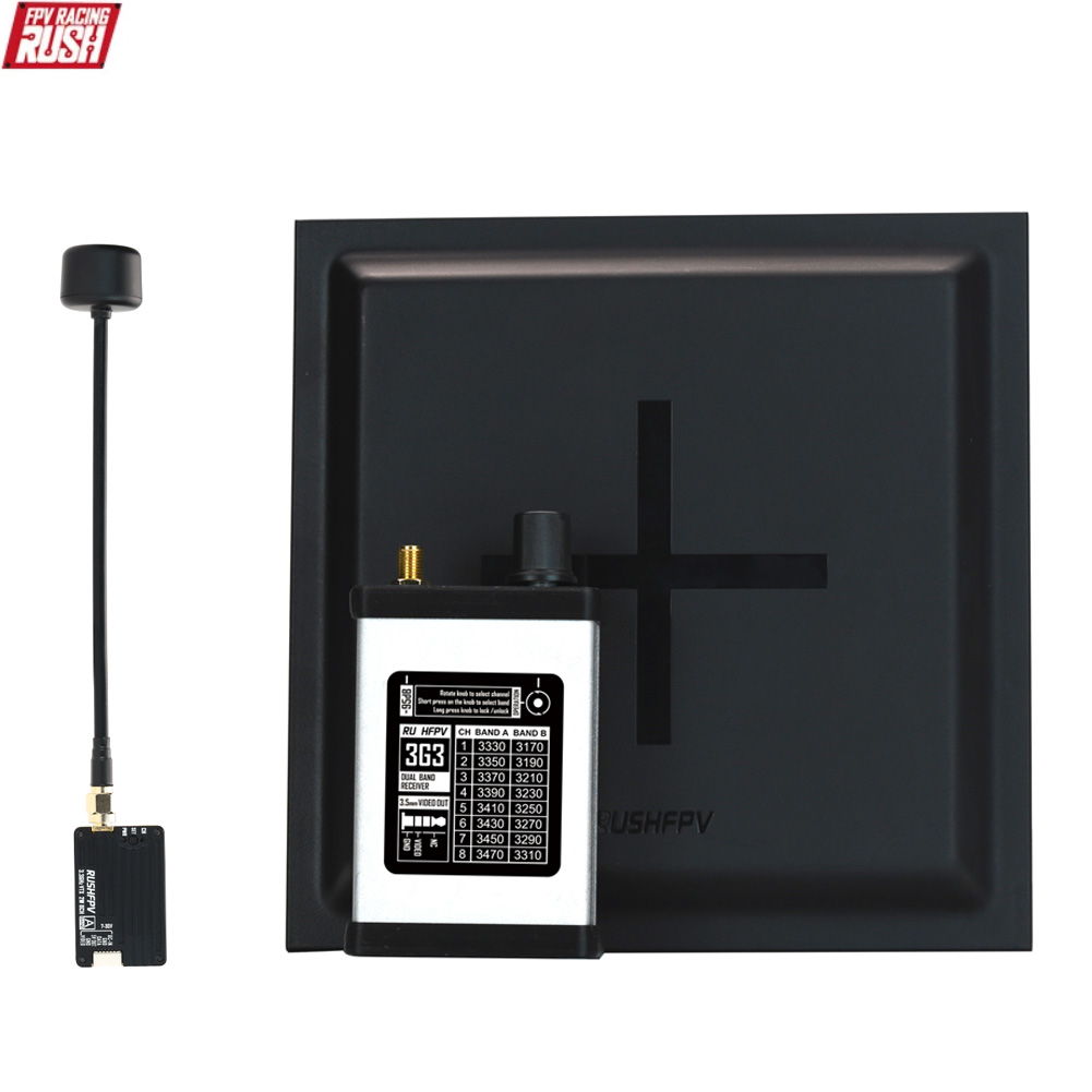 RUSHFPV 3.3G 2W VTX Transmitte - Drone Receiver ulasan dan harga