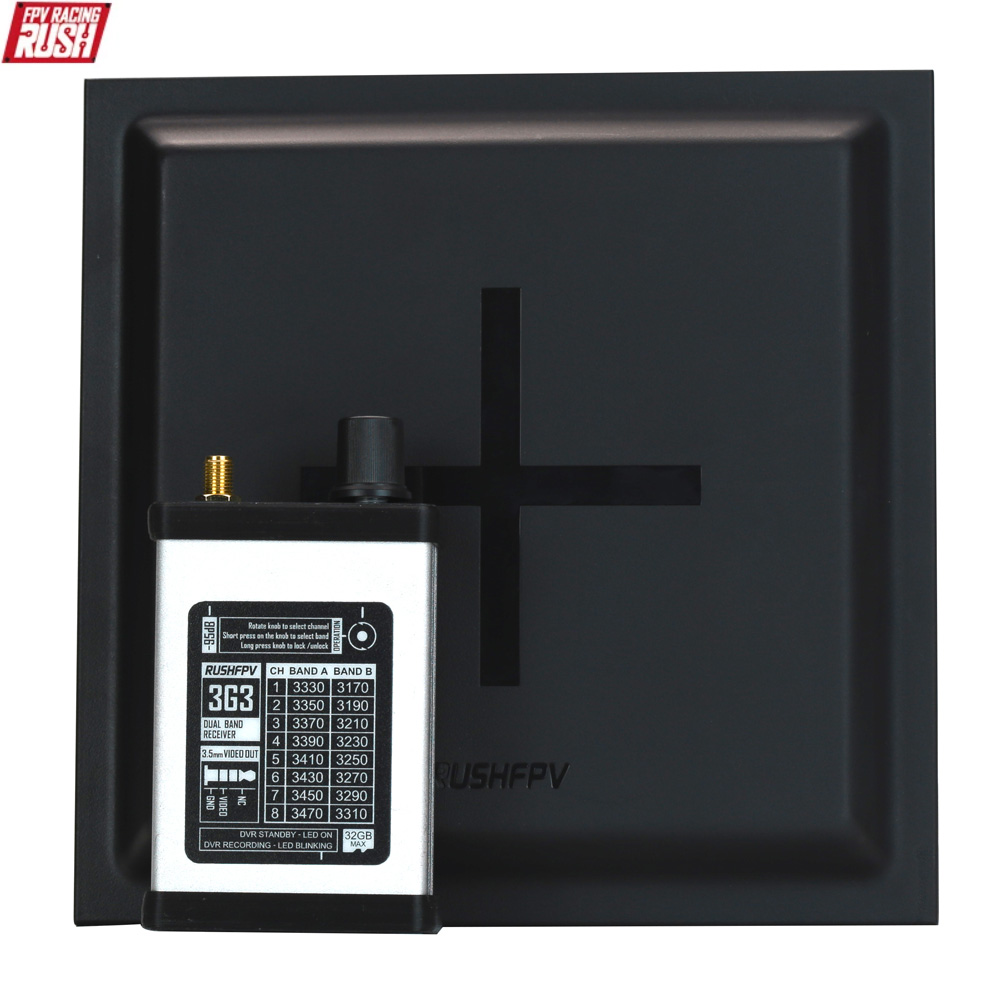 RUSHFPV 3.3G 2W VTX Transmitte - Drone Receiver ulasan dan harga