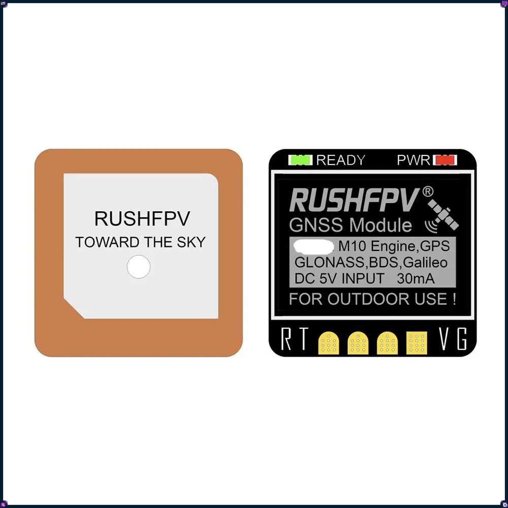 1-4Pcs RUSHFPV MINI M10 GPS Mo - Drone Antenna ulasan dan harga