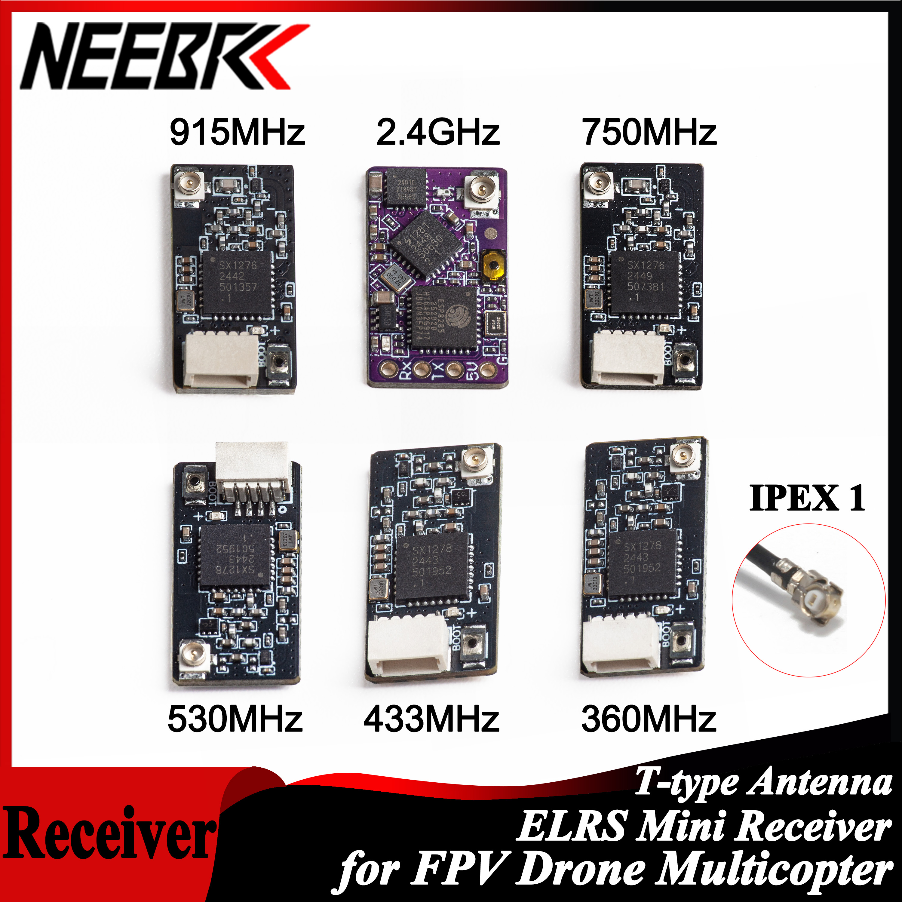 NEEBRC ELRS 2.4G/915Mhz/360Mhz - Drone Frame ulasan dan harga