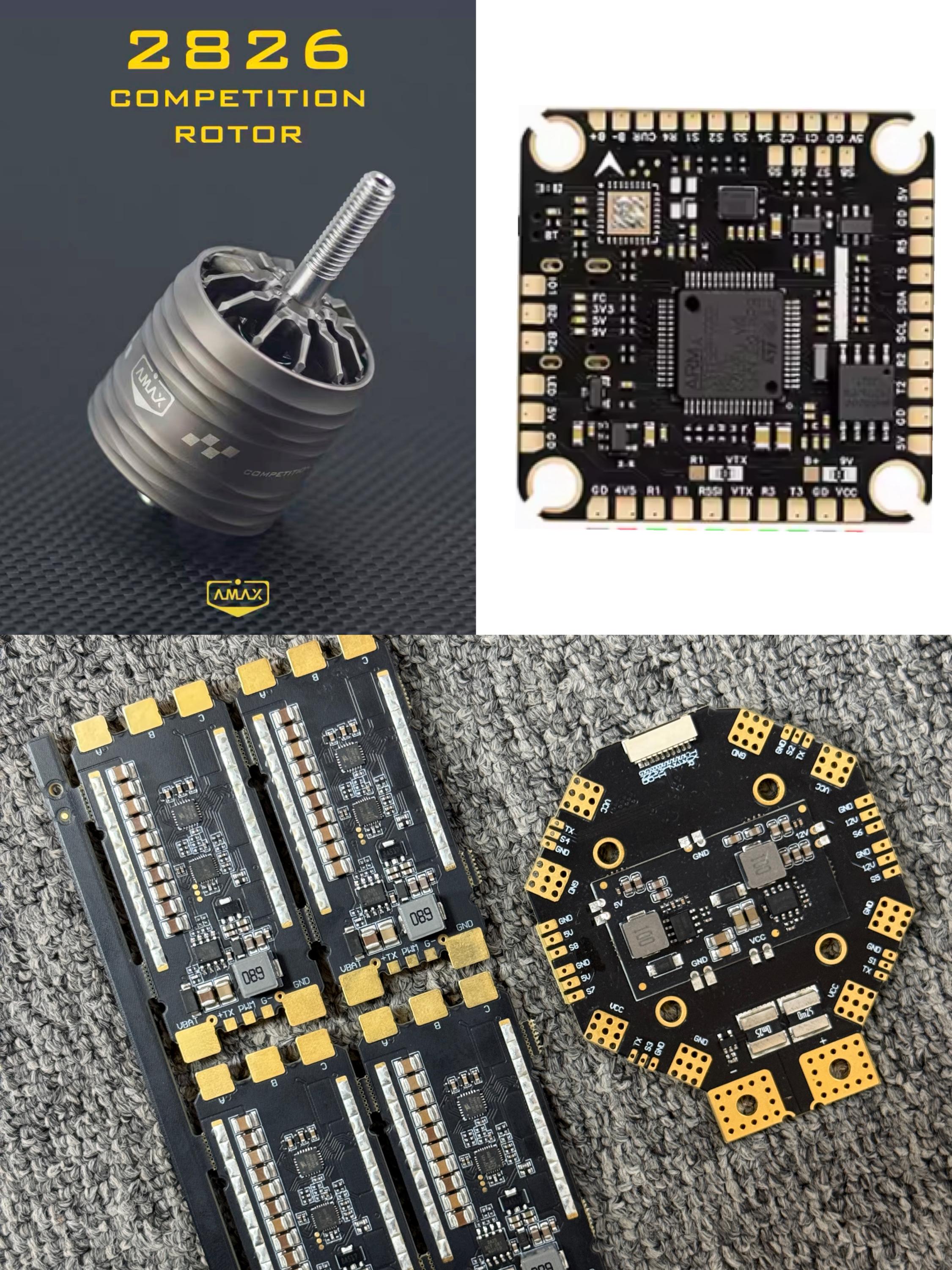 2826 800KV Brushless Motor 4PC - Drone Motor ulasan dan harga