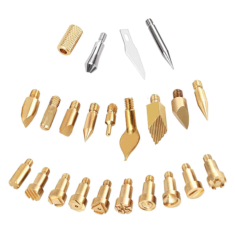 23pcs Wood Burning Tips Set fo - Drone Buzzer ulasan dan harga