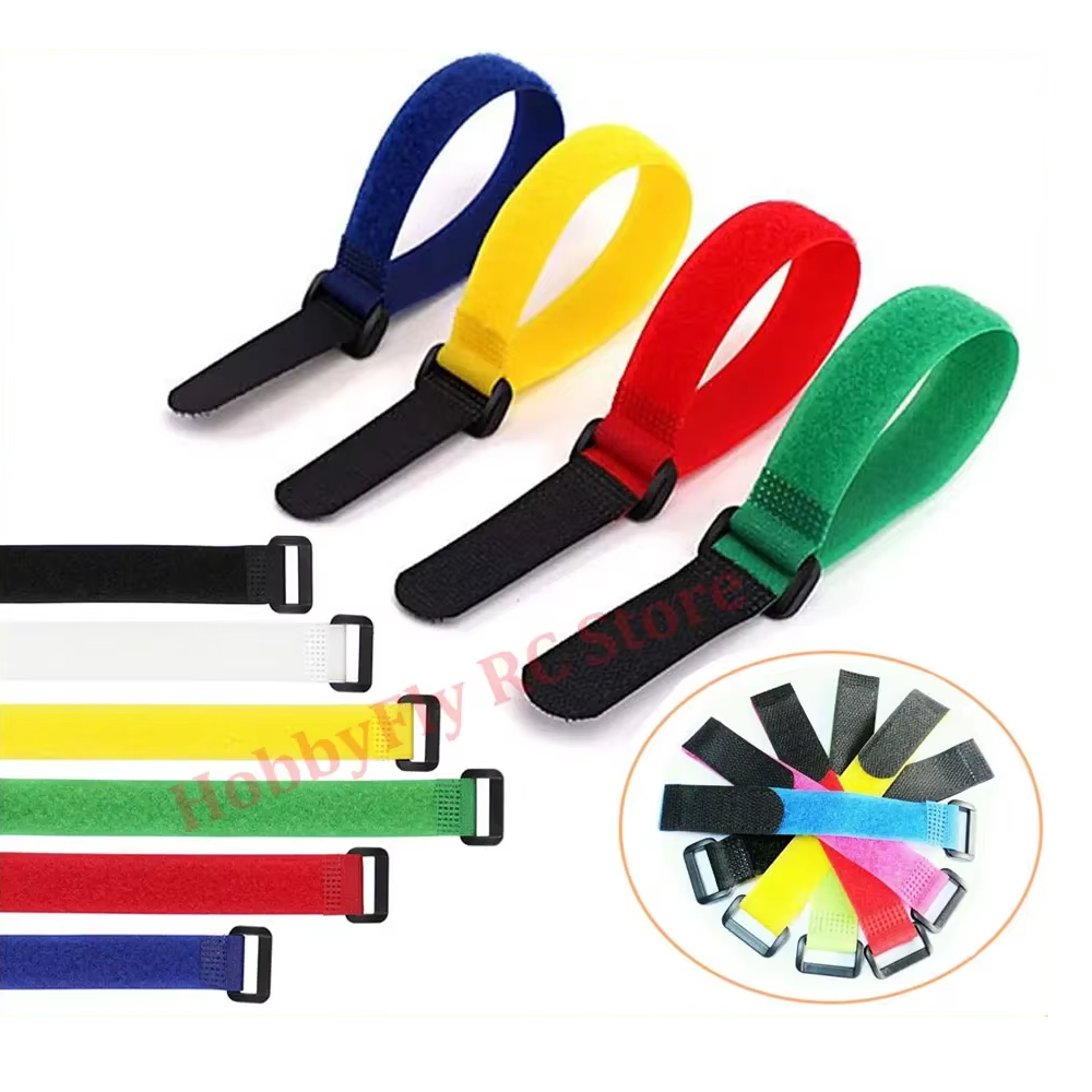 10PCS 300mm Magic Sticker LIPO - Drone Battery Strap ulasan dan harga