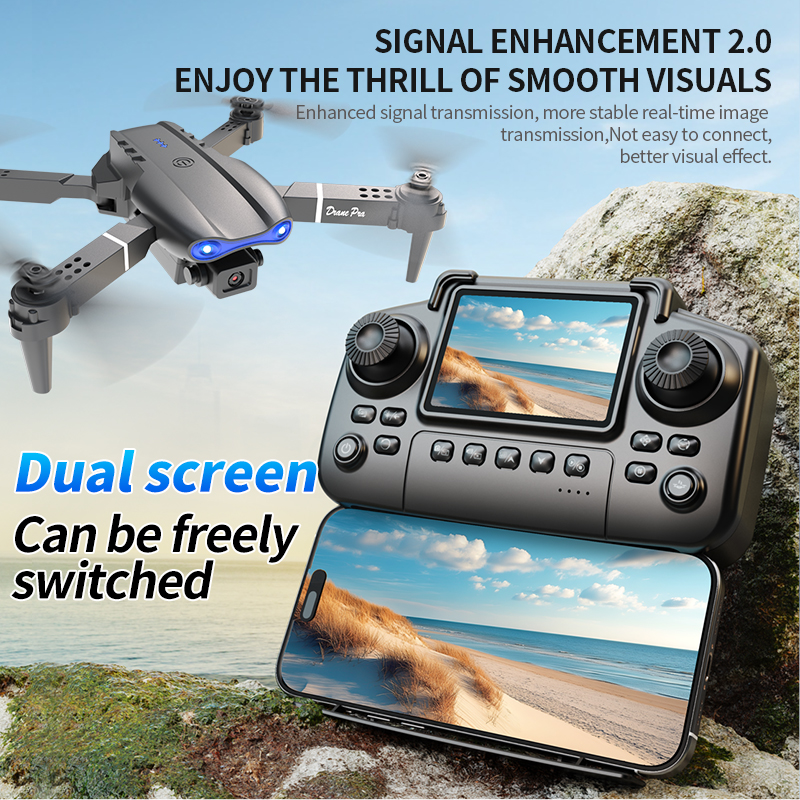 E99 PRO Drone Screen Control A - Drone Charger ulasan dan harga