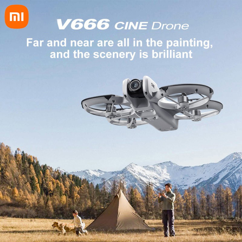 Xiaomi V666 Drone 8K Aerial HD - Drone Gps Module ulasan dan harga