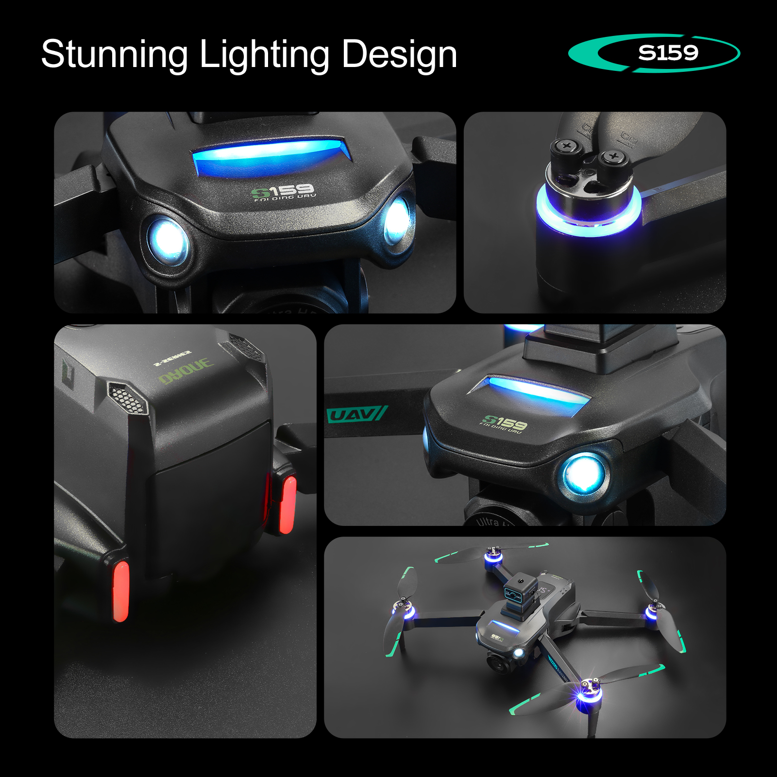 S159 GPS Drone 4K Profesional  - Drone Gps Module ulasan dan harga